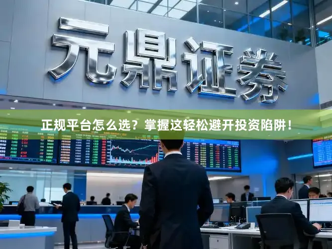 正规平台怎么选？掌握这轻松避开投资陷阱！