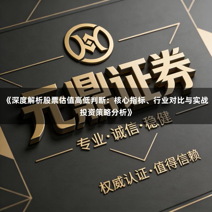 《深度解析股票估值高低判断：核心指标、行业对比与实战投资策略分析》
