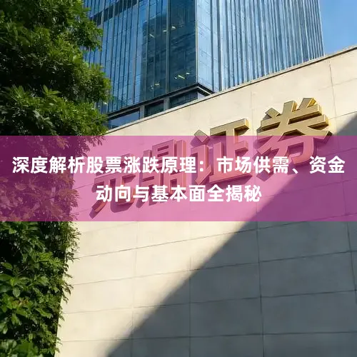 深度解析股票涨跌原理：市场供需、资金动向与基本面全揭秘