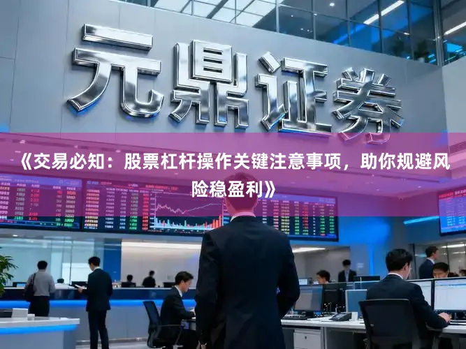 《交易必知：股票杠杆操作关键注意事项，助你规避风险稳盈利》
