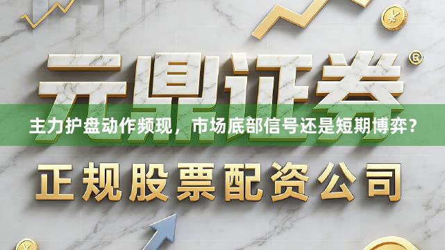 主力护盘动作频现，市场底部信号还是短期博弈？